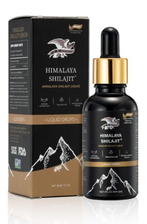 Himalaya Shilajit Liquid Himalaya Original 100% Natural Fulvic For Immune and Energy Boost 30ml