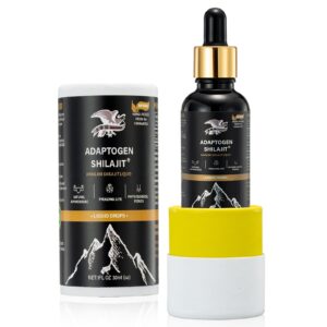 Adaptogen Shilajit Liquid – Premium Tibetan Shilajit Liquid, Packed with Minerals for Daily Energy & Vitality