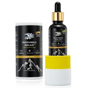 Duoxiongla Natural Shilajit Liquid from the Himalayas – Mineral-Rich Fulvic Acid Formula for Optimal Wellness & Performance