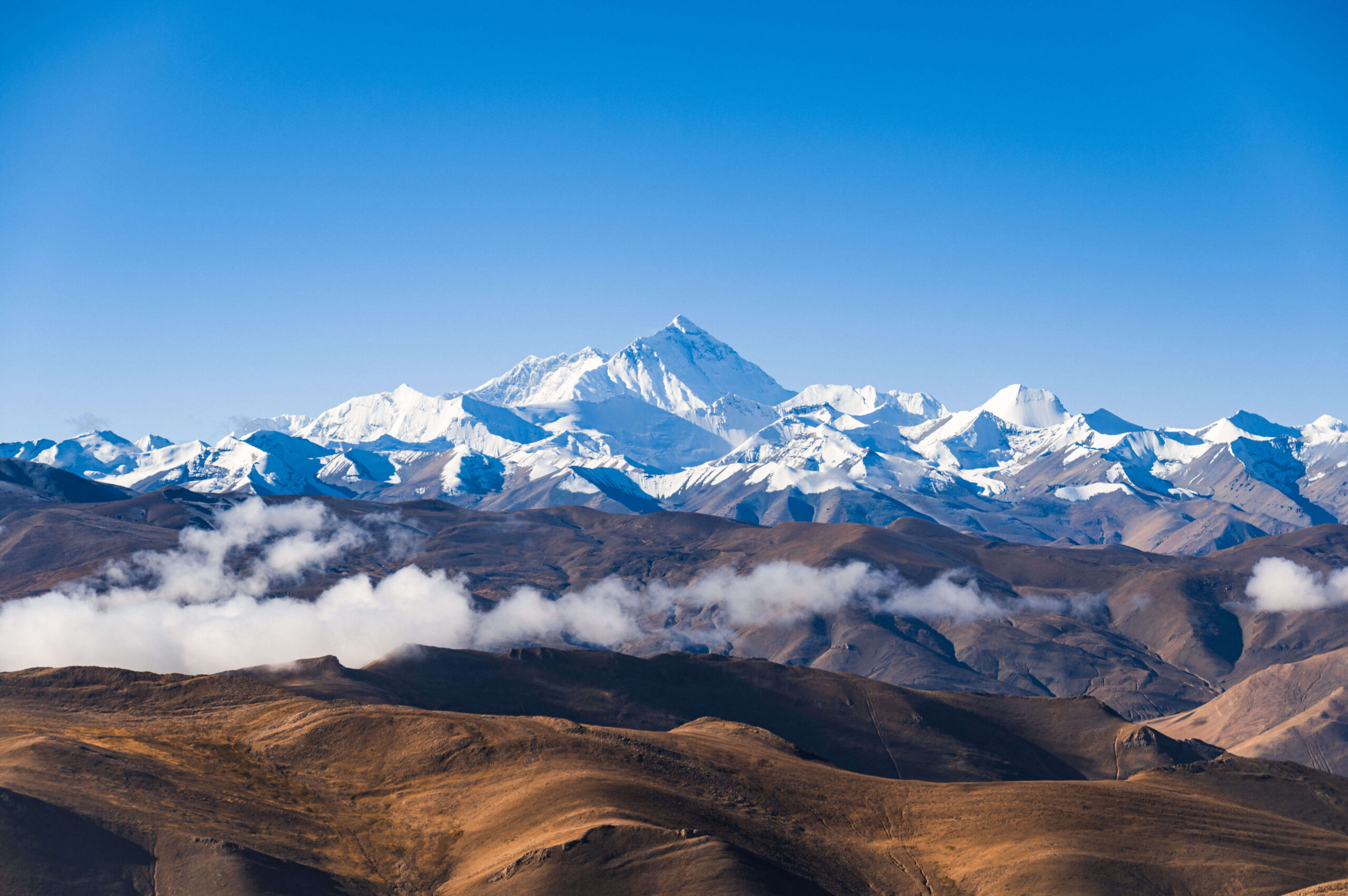 Snow-capped Mountains of Tibet
