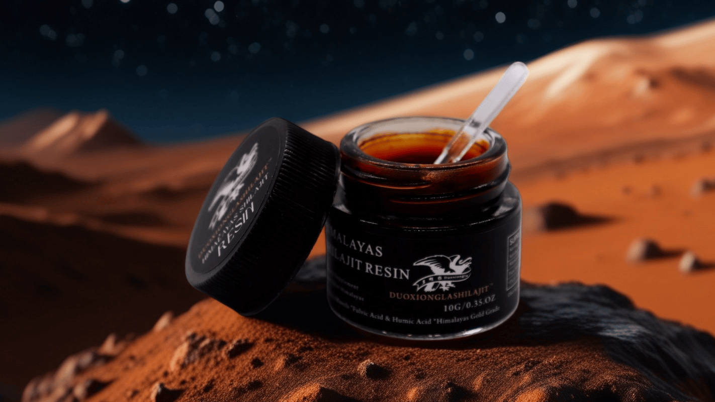 Whole resin texture of Duoxiongla 10g Shilajit