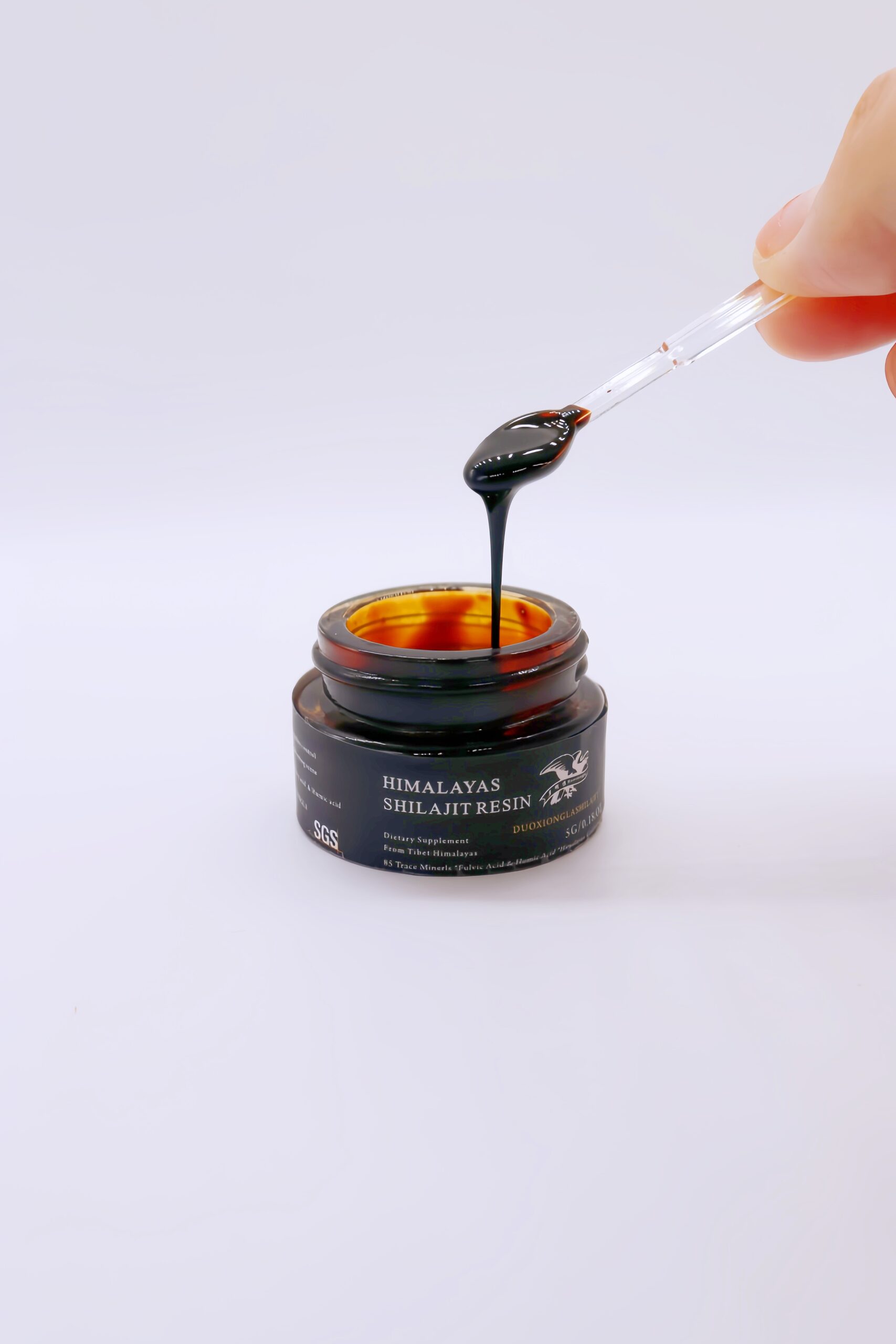Himalayan origin of Duoxiongla 5g Shilajit Resin