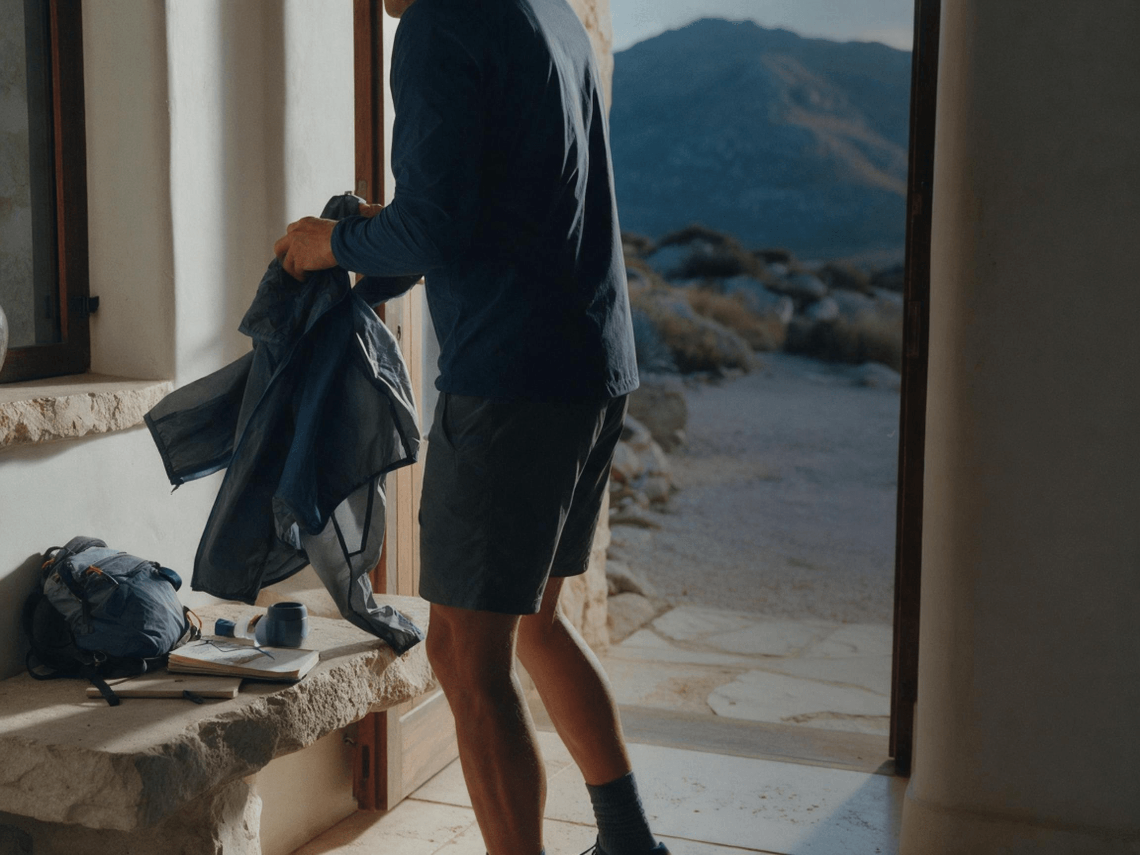 A quiet transition from home into an active day