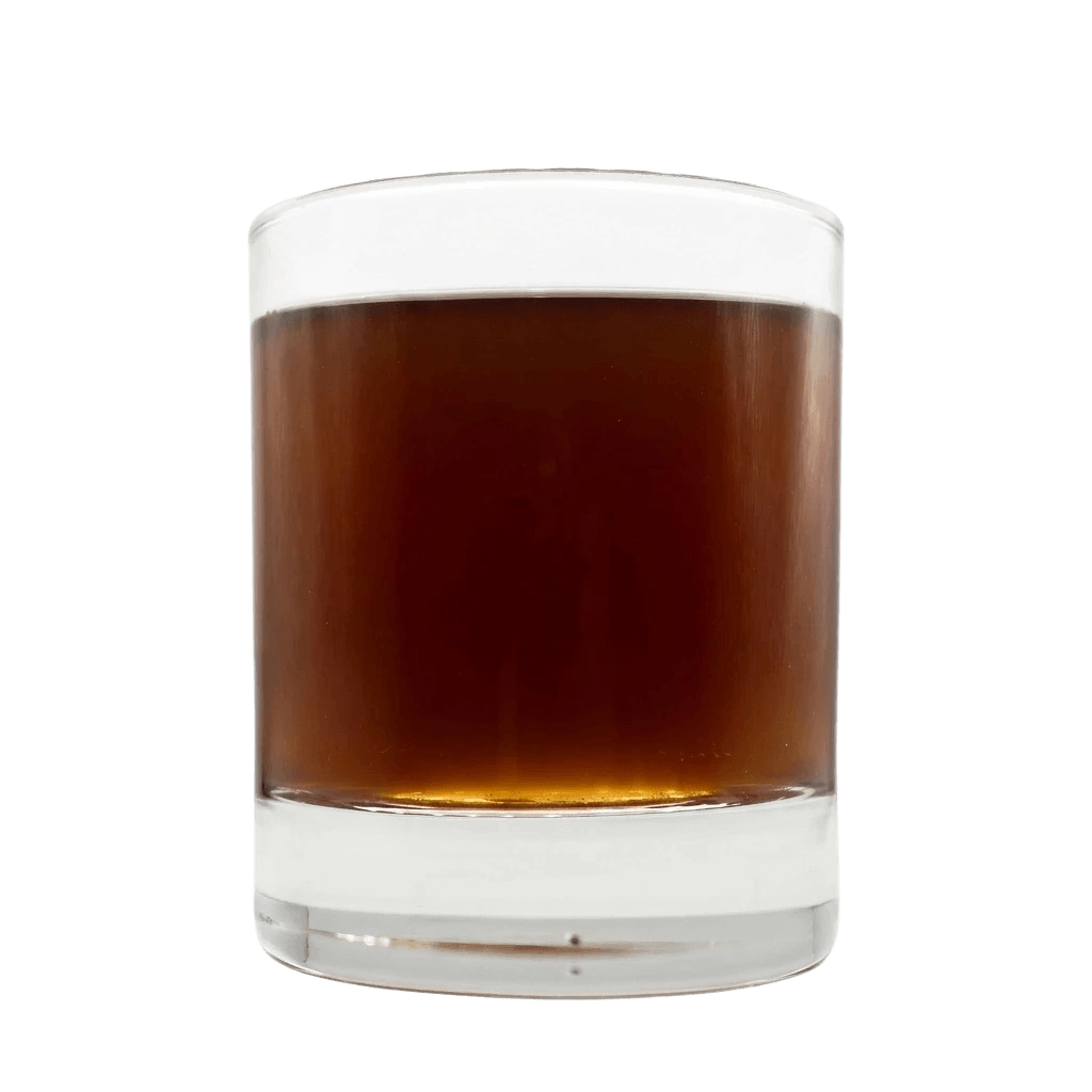 Prepared Shilajit drink as part of a daily ritual