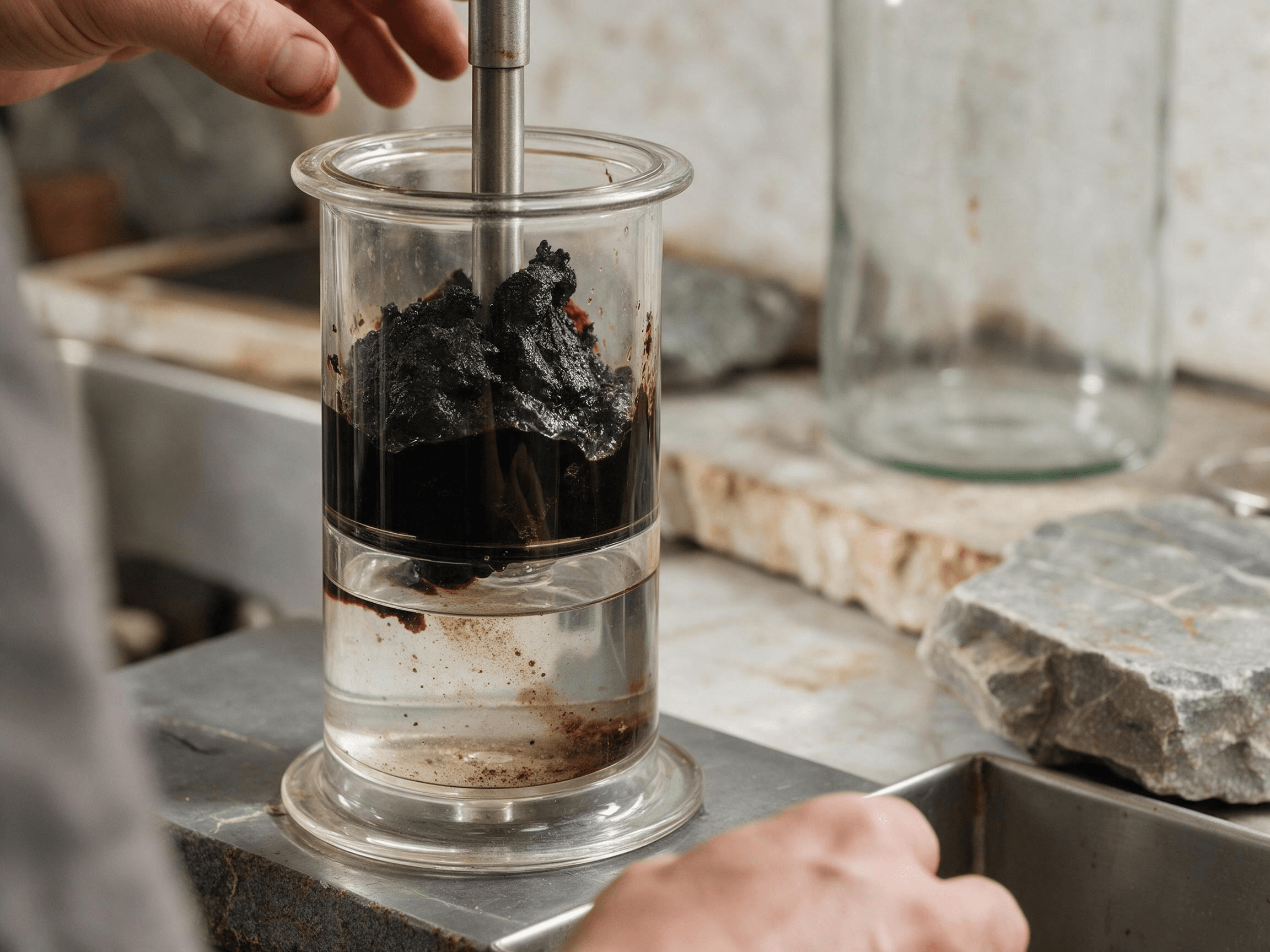Careful preparation and filtration of Himalayan Shilajit